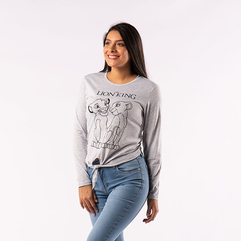 Polo El Rey Leon Manga Larga Mujer - 2x S/30.00