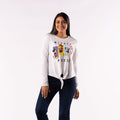 Polo Minnie Mouse Manga Larga Mujer - S/19.90