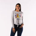 Polo Minnie Mouse Manga Larga Mujer - S/19.90