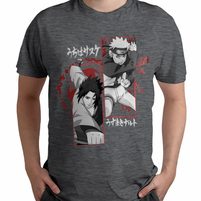 Polo Naruto Algodón Hombre - S/15.00