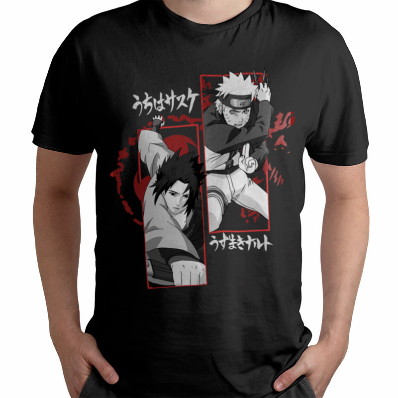 Polo Naruto Algodón Hombre - S/15.00