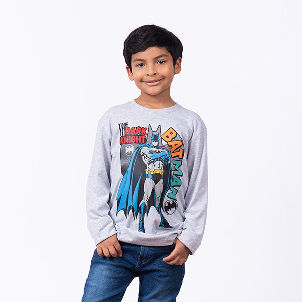 Polo Batman Manga Larga Niño - 2x S/35.00 y 3x S/45.00