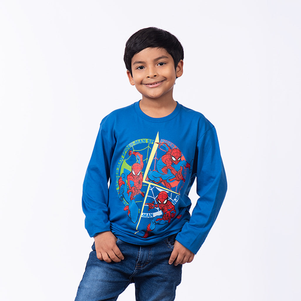 Polo Spiderman Manga Larga Niño - 2x S/35.00 y 3x S/45.00