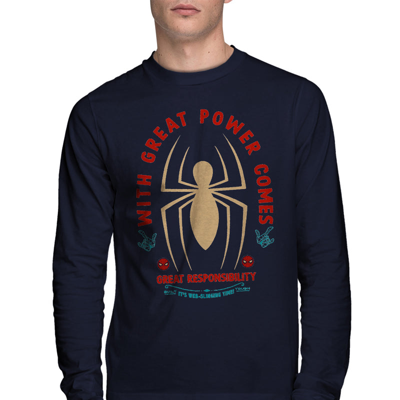 Polo Spiderman Algodón Hombre - S/15.00