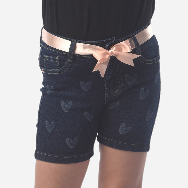 ¡NUEVO! - Torero Pinky Star Denim Strech Niña - 2x S/65.00