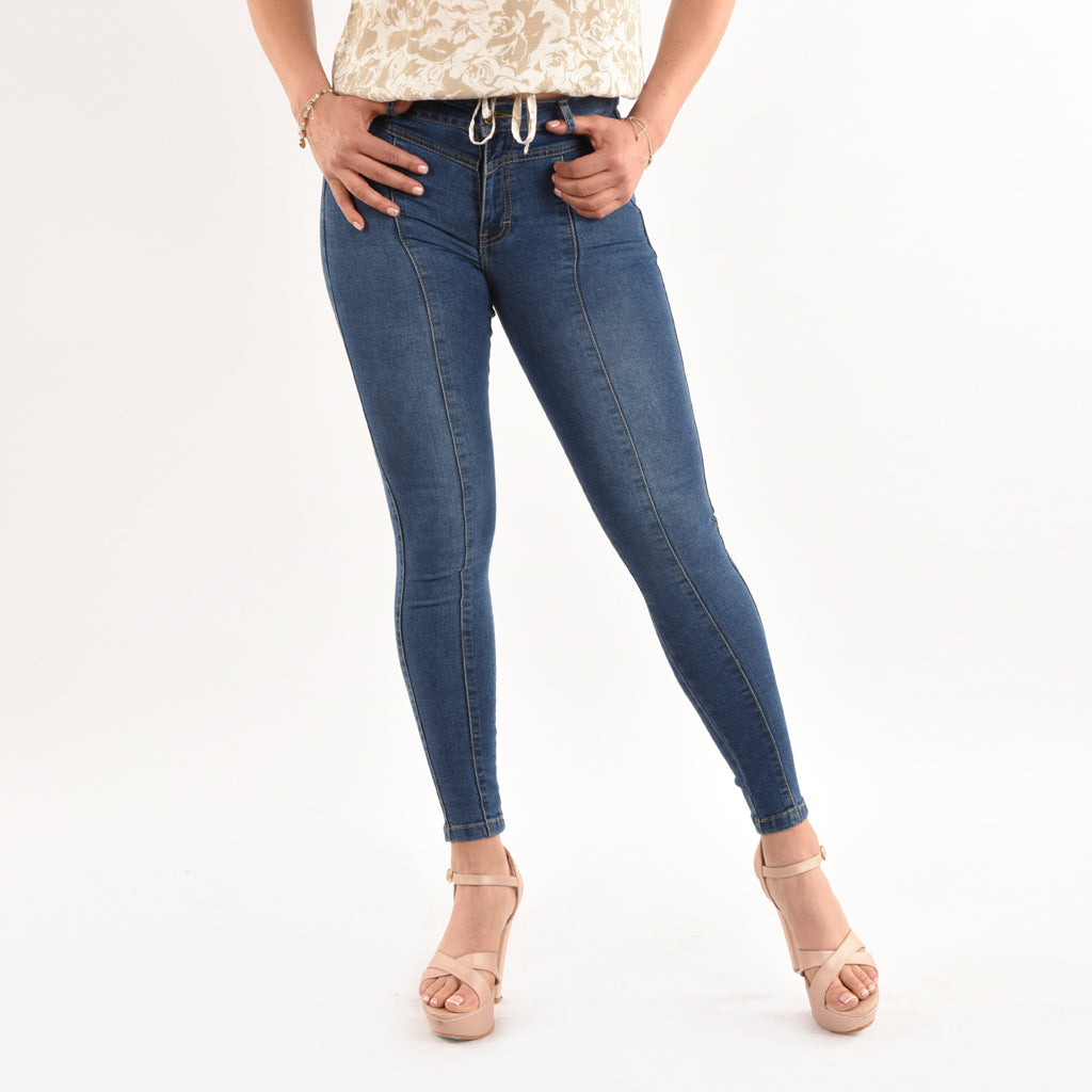 Pantalón Van Pierre Denim Strech Mujer - 2x S/90.00