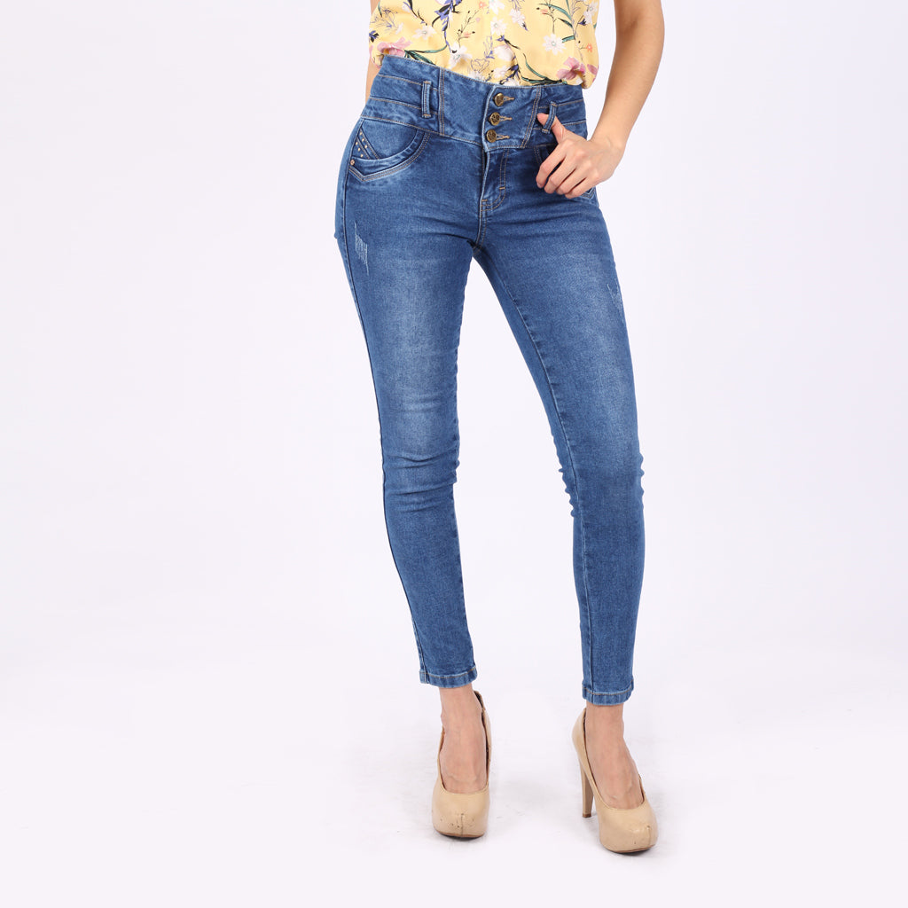 Pantalón Van Pierre Denim Strech Mod.Siena Mujer - 2x S/90.00