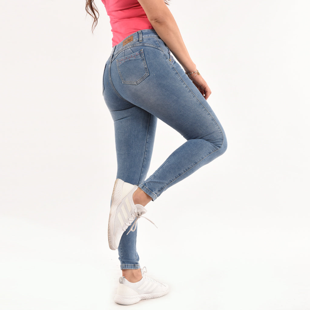 Pantalón Van Pierre Denim Strech Mujer - 2x S/90.00