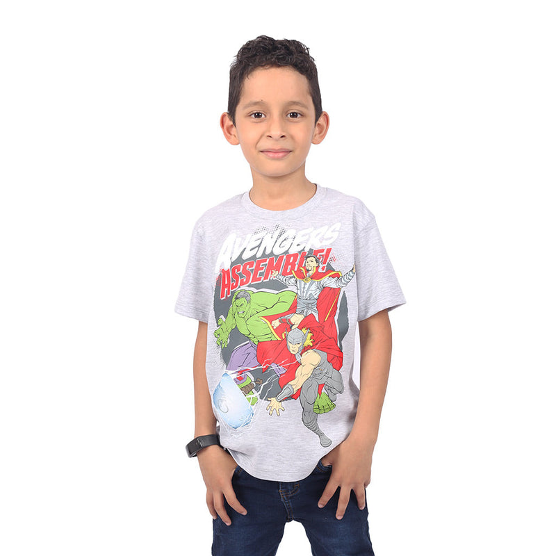 Polo Avengers Manga Corta Niño - 2x S/35.00