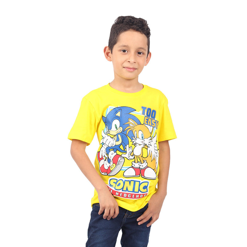 Polo Sonic Manga Corta Niño - 2x S/35.00