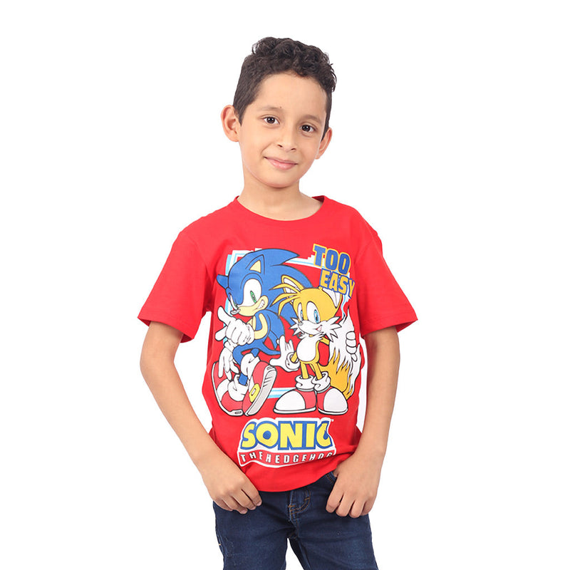 Polo Sonic Manga Corta Niño - 2x S/35.00