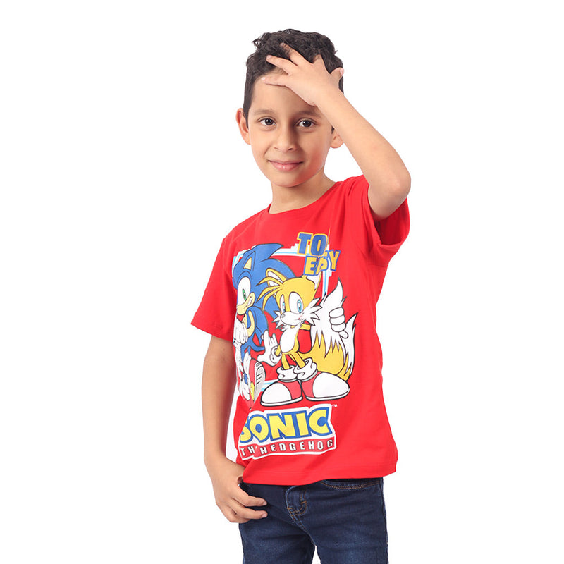 Polo Sonic Manga Corta Niño - 2x S/35.00