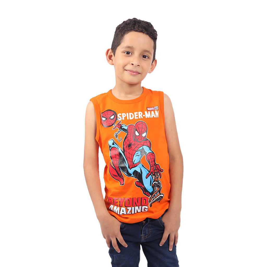 Polo Spiderman Manga Cero Niño - 2x S/35.00