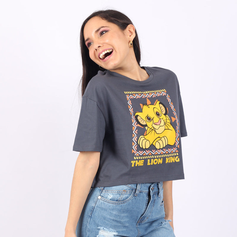 Polo El Rey León Manga Corta Mujer - 2x S/70.00