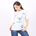 Polo Lilo Y Stitch Manga Corta Mujer