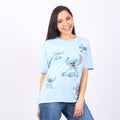 Polo Lilo Y Stitch Manga Corta Mujer