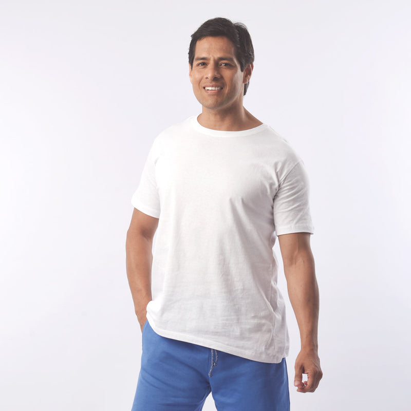 ¡NUEVO! - Polo Básico Hilo Negro Algodón Hombre - 2x S/45.00 y 3x S/60.00