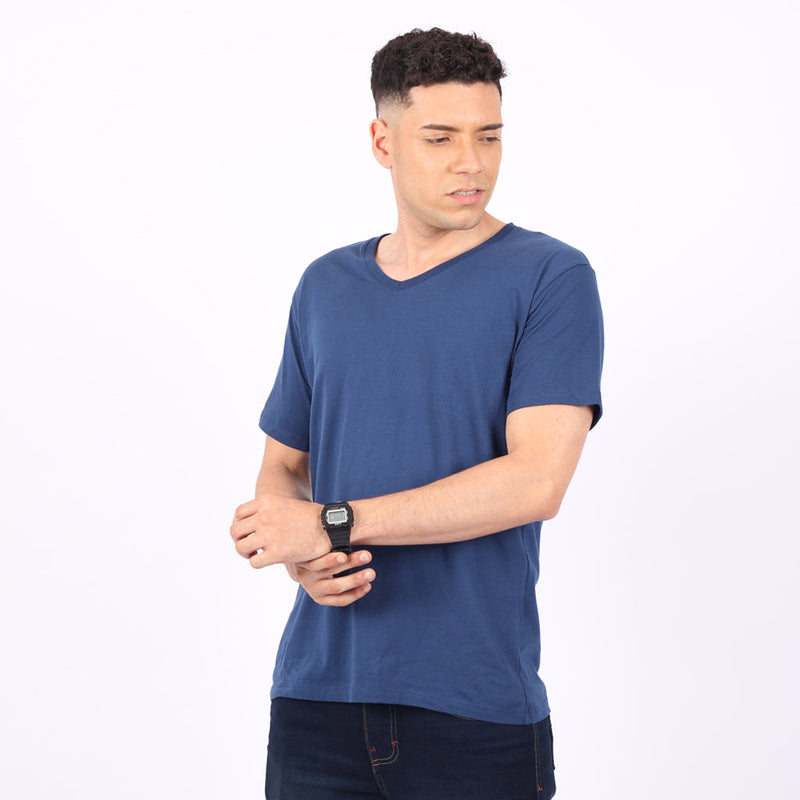 Polo Básico Hilo Negro Algodón Hombre - 2x S/45.00 y 3x S/60.00