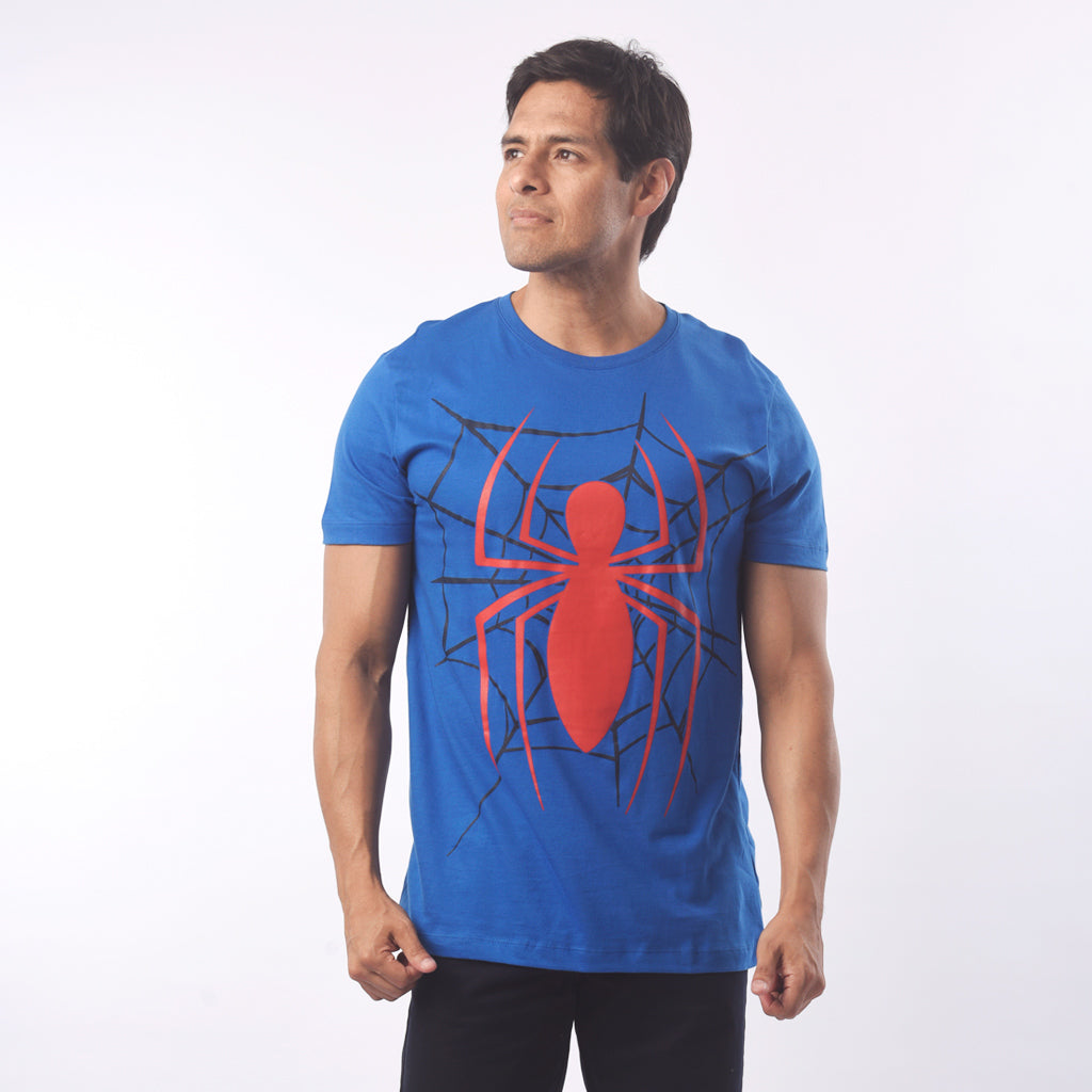 Polo Spiderman Jersey Manga Corta Hombre - 2x S/60.00
