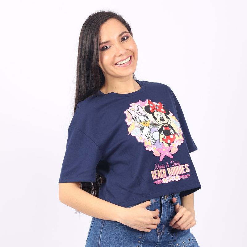 Polo Minnie Mouse Manga Corta Mujer