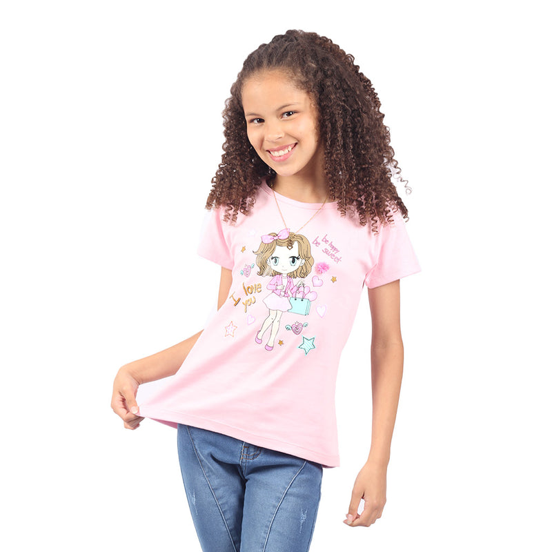 Polo Zaraith Manga Corta Niña - 2x S/35.00