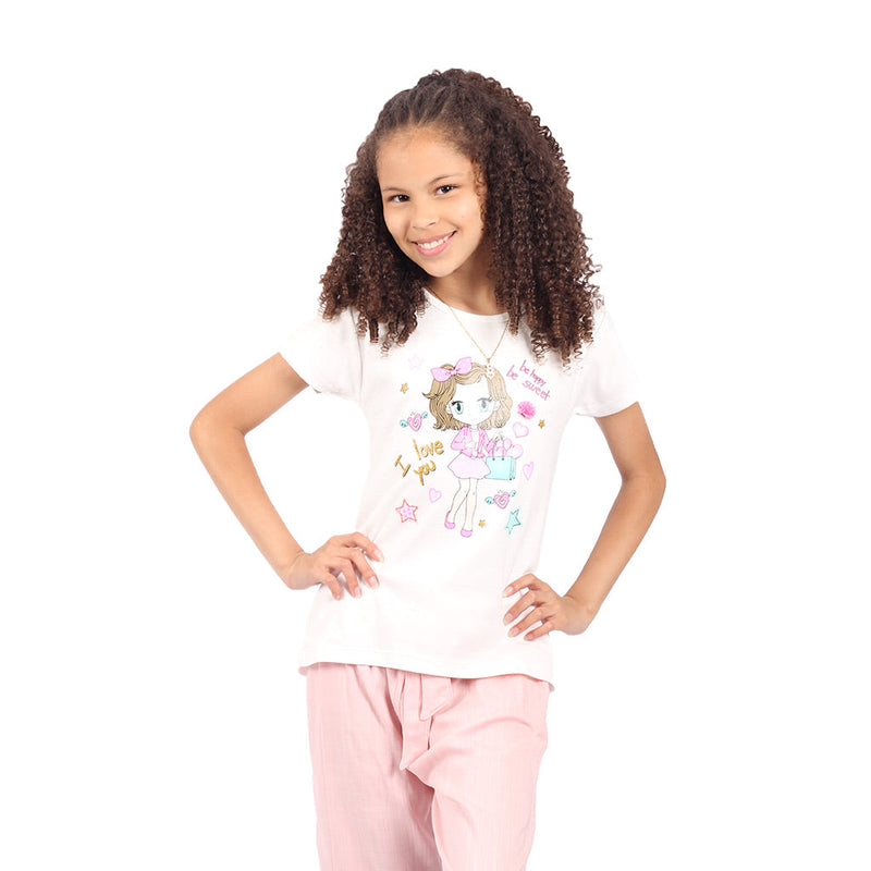 Polo Zaraith Manga Corta Niña - 2x S/35.00