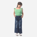 ¡NUEVO! - Pantalon Toque Denim Niña - S/49.90