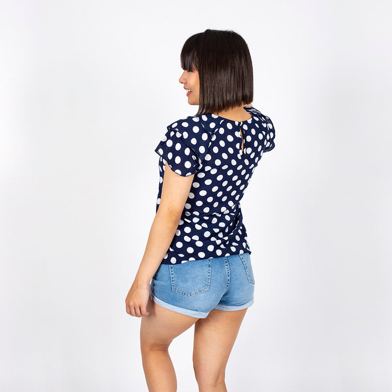 Blusa Ethiopia Manga Corta Mujer - S/19.90