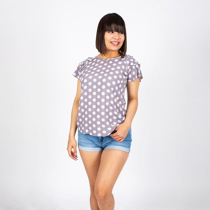 Blusa Ethiopia Manga Corta Mujer - S/19.90