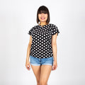Blusa Ethiopia Manga Corta Mujer - S/19.90