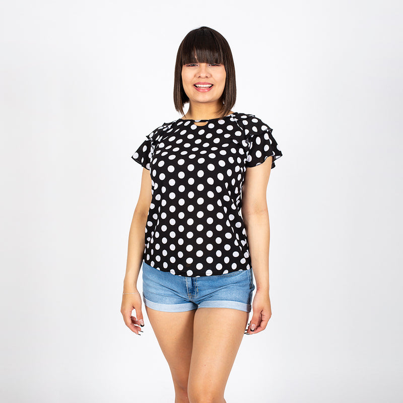 Blusa Ethiopia Manga Corta Mujer - S/19.90