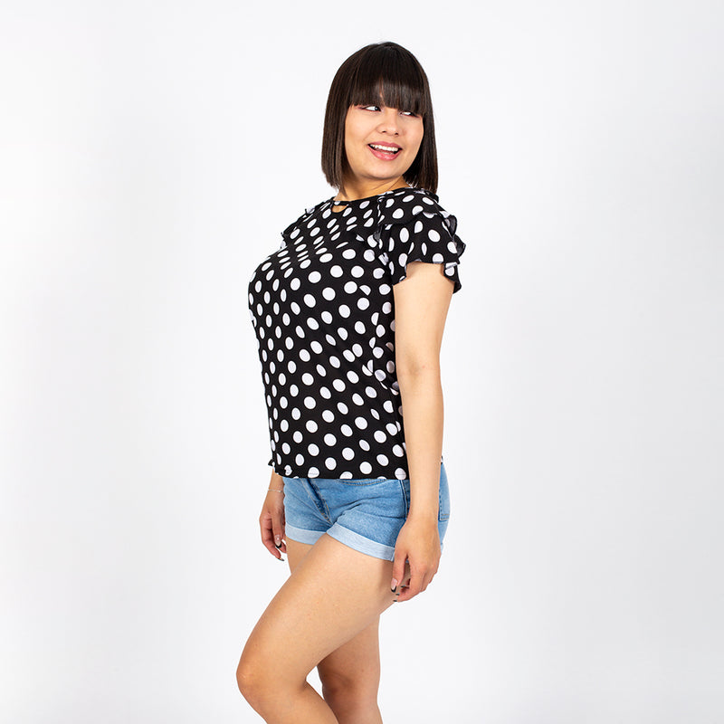 Blusa Ethiopia Manga Corta Mujer - S/19.90