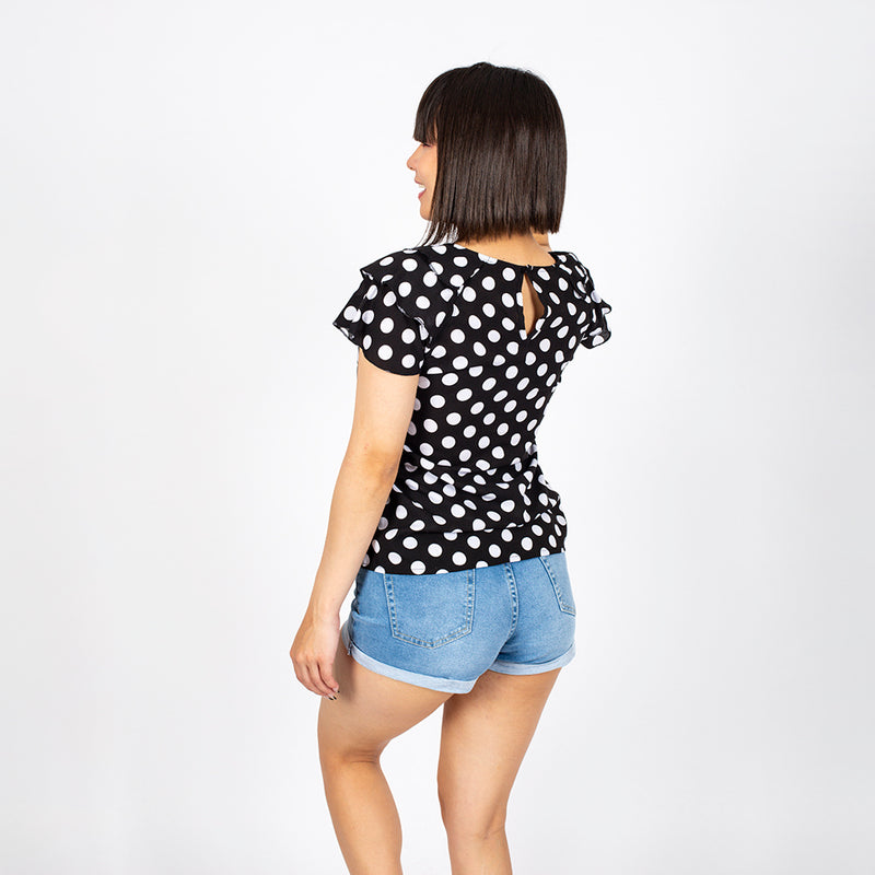 Blusa Ethiopia Manga Corta Mujer - S/19.90
