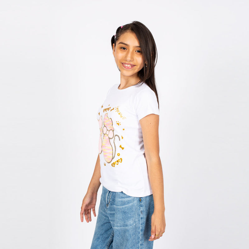 Polo Zaraith Manga Corta Niña - 2x S/35.00