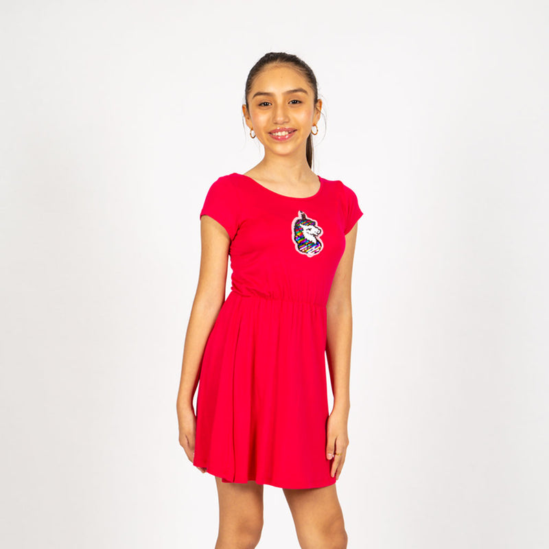 Vestido Essie Viscosa Niña - 2x S/35.00