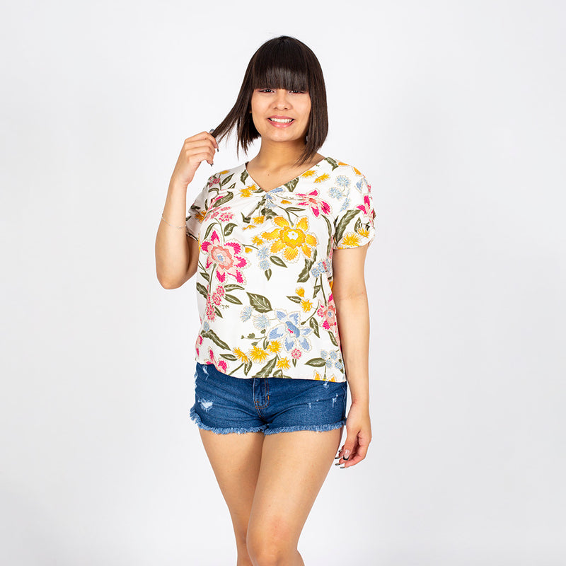 Blusa Ethiopia Manga Corta Mujer - S/19.90