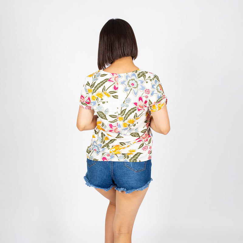 Blusa Ethiopia Manga Corta Mujer - S/19.90