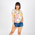 Blusa Ethiopia Manga Corta Mujer - S/19.90