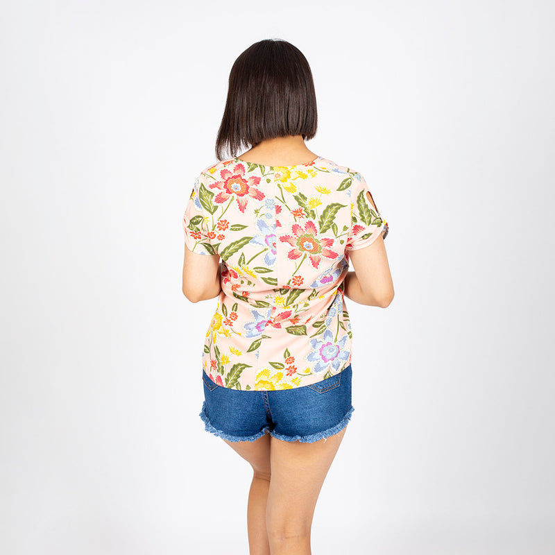Blusa Ethiopia Manga Corta Mujer - S/19.90