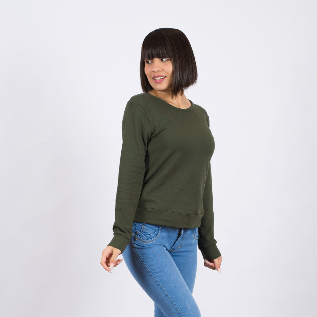 Polera Ethiopia French Terry Lycrado Mujer