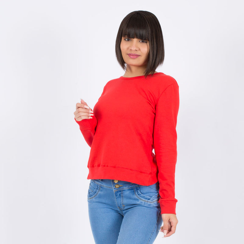 Polera Ethiopia French Terry Lycrado Mujer - 2x S/45.00