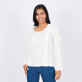 Blusa Ethiopia Rayon India Manga Larga - S/19.90