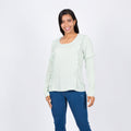 Blusa Ethiopia Rayon India Manga Larga - S/19.90