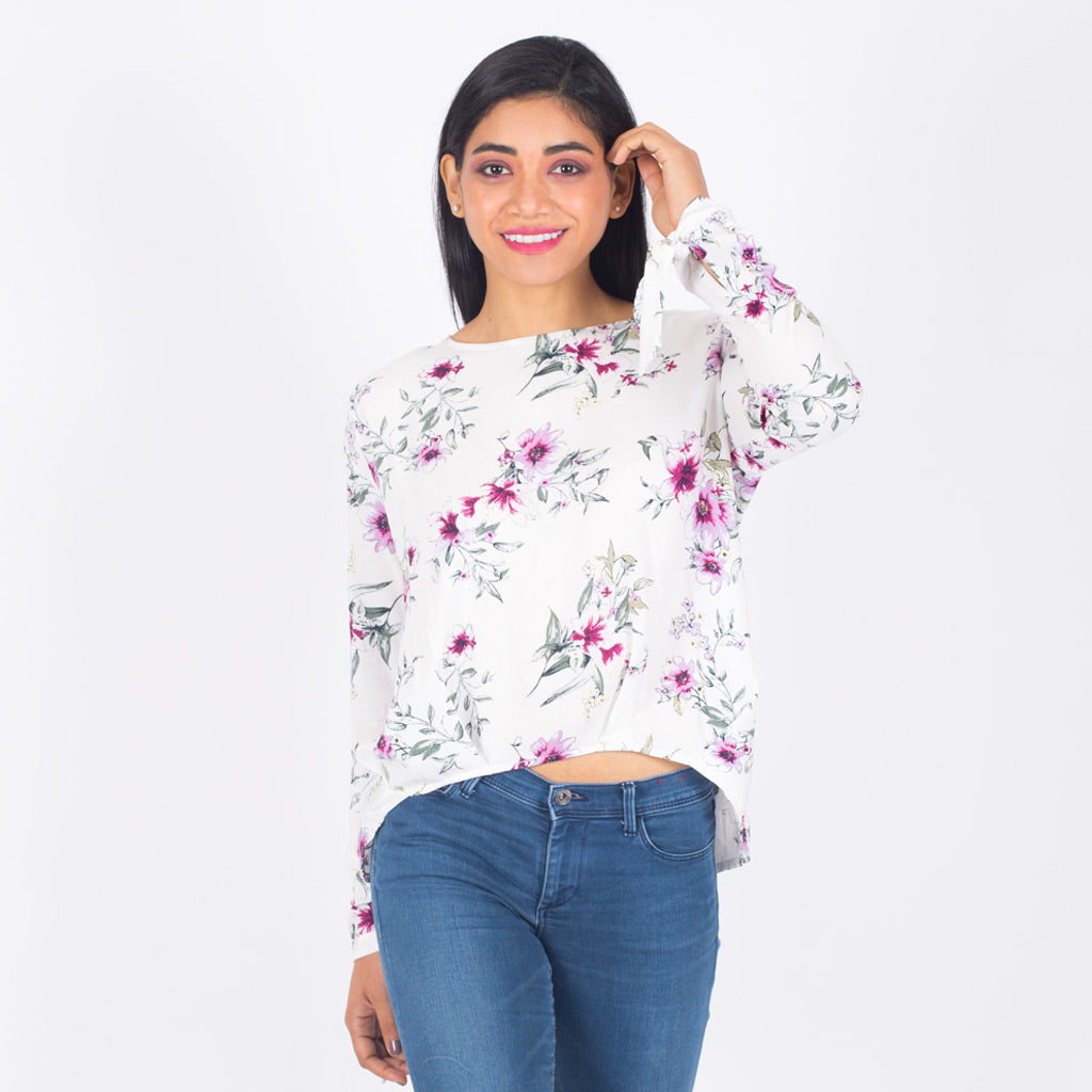 Blusa Ethiopia Challis Mujer - 2x S/45.00