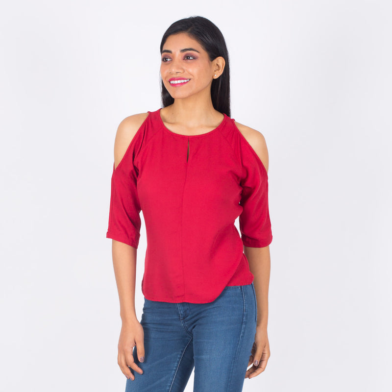 Blusa Ethiopia Rayon Manga 3/4