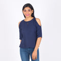 Blusa Ethiopia Rayon Manga 3/4
