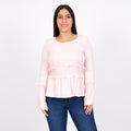 Blusa Ethiopia Rayon Manga Larga Mujer - S/19.90