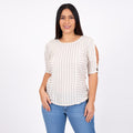 Blusa Ethiopia Manga 3/4 Mujer - S/19.90