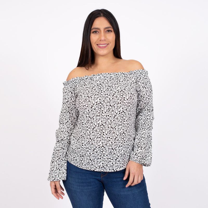Blusa Ethiopia Manga Larga Mujer - S/19.90