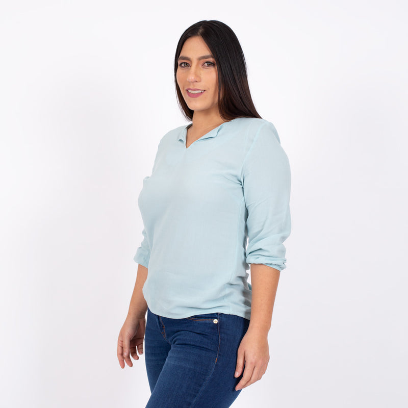 Blusa Ethiopia Manga 3/4 Mujer - S/19.90